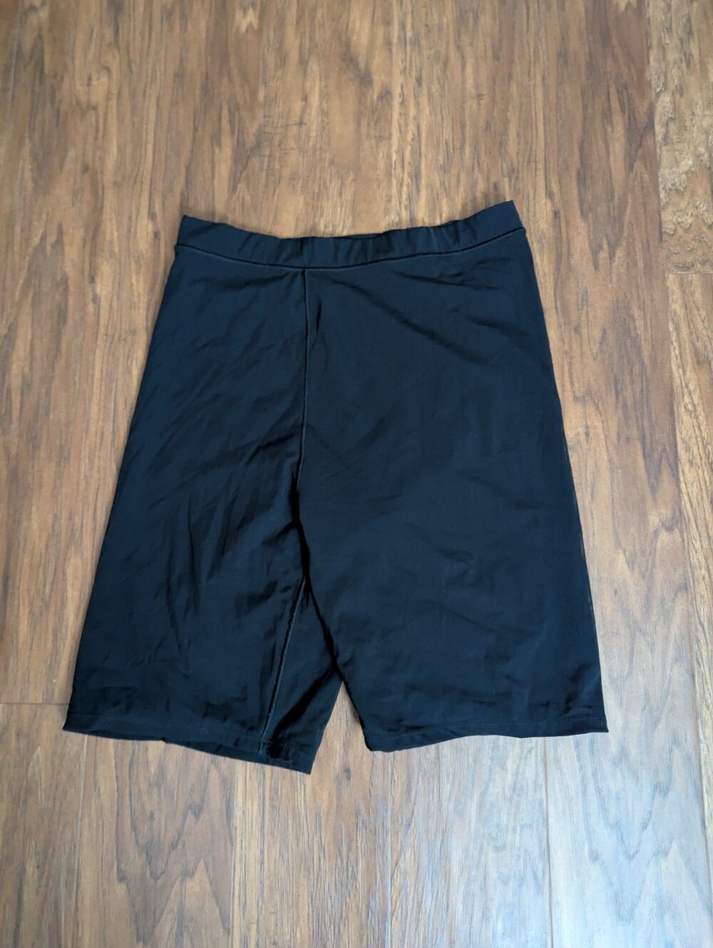 Black parade Layering Mesh Semi Opaque Medium Bike Shorts